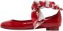 Salvatore Ferragamo Pre-owned Leather flats Red Dames - Thumbnail 1