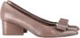 Salvatore Ferragamo Pre-owned Leather heels Beige Dames - Thumbnail 1