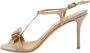 Salvatore Ferragamo Pre-owned Leather heels Beige Dames - Thumbnail 1