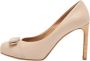 Salvatore Ferragamo Pre-owned Leather heels Beige Dames - Thumbnail 1