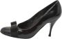 Salvatore Ferragamo Pre-owned Leather heels Black Dames - Thumbnail 1