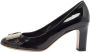 Salvatore Ferragamo Pre-owned Leather heels Black Dames - Thumbnail 1