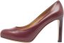 Salvatore Ferragamo Pre-owned Leather heels Red Dames - Thumbnail 1