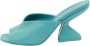 Salvatore Ferragamo Pre-owned Leather mules Green Dames - Thumbnail 1