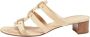 Salvatore Ferragamo Pre-owned Leather sandals Beige Dames - Thumbnail 1