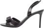 Salvatore Ferragamo Pre-owned Leather sandals Black Dames - Thumbnail 1