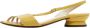 Salvatore Ferragamo Pre-owned Leather sandals Yellow Dames - Thumbnail 1