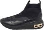 Salvatore Ferragamo Pre-owned Leather sneakers Black Dames - Thumbnail 1