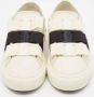 Salvatore Ferragamo Pre-owned Leather sneakers White Dames - Thumbnail 1