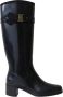 Salvatore Ferragamo Pre-owned Rubber boots Black Dames - Thumbnail 1