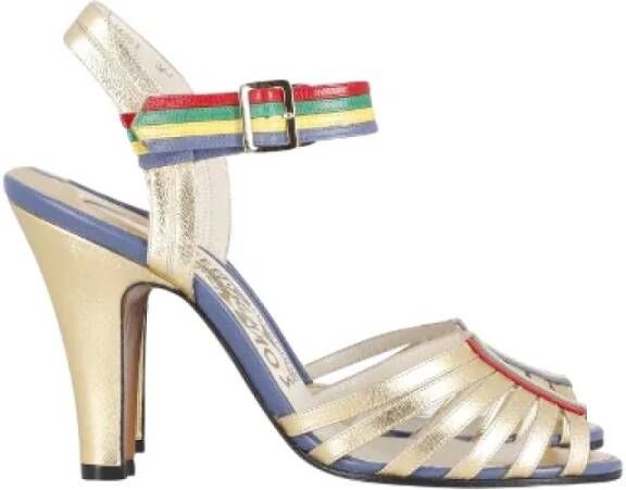 Salvatore Ferragamo Pre-owned Sandalen Multicolor Dames