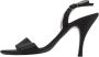 Salvatore Ferragamo Pre-owned Satin sandals Black Dames - Thumbnail 1