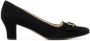 Salvatore Ferragamo Pre-owned Suede heels Black Dames - Thumbnail 1