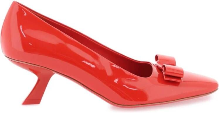 Salvatore Ferragamo Elegante Dames Hoge Hakken Red Dames