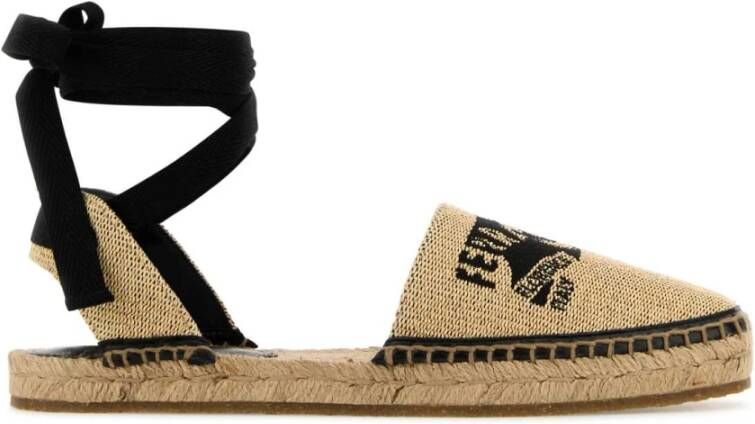 Salvatore Ferragamo Raffia Elaia espadrilles Beige Dames