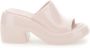 Salvatore Ferragamo Deva-slippers met logo Pink Dames - Thumbnail 2