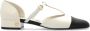 Salvatore Ferragamo Mascarpone Nero Ballerina's Schoenen White Dames - Thumbnail 1