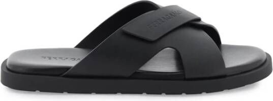 Salvatore Ferragamo Fidia slides Black Dames