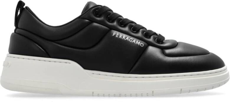 Salvatore Ferragamo Sneakers Carom Black Heren