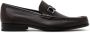 Salvatore Ferragamo Stijlvolle Calf Loafers voor Heren Black Heren - Thumbnail 3