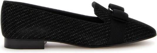 Salvatore Ferragamo Stijlvolle Mocassini Loafers voor Vrouwen Black Dames