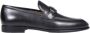 Salvatore Ferragamo Stijlvolle Nero Foster Loafer Black Heren - Thumbnail 2