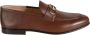 Salvatore Ferragamo Stijlvolle Slip-on Moccasin Ornament Brown Heren - Thumbnail 1