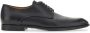 Salvatore Ferragamo Vetersluiting Amandel Teen Platte Schoenen Black Heren - Thumbnail 1