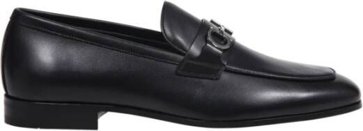 Salvatore Ferragamo Zwarte Balty Loafer Schoenen Black Heren