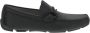 Salvatore Ferragamo Zwarte Front 4 Mocassins Black Heren - Thumbnail 1