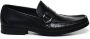 Salvatore Ferragamo Zwarte Gancini Leren Loafers Black Heren - Thumbnail 1