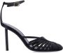 Salvatore Ferragamo Zwarte Hak Slingback Stiletto Schoen Black Dames - Thumbnail 1