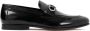 Salvatore Ferragamo Zwarte Kalfleren Gin 4 Loafer Black Heren - Thumbnail 1