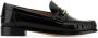 Salvatore Ferragamo Zwarte leren loafers voor heren Black Dames - Thumbnail 1