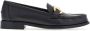 Salvatore Ferragamo Zwarte Mocassin met Gouden Ornament Black Dames - Thumbnail 2