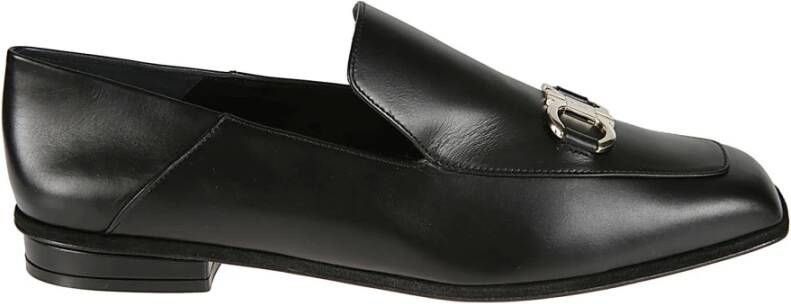 Salvatore Ferragamo Zwarte platte schoenen Cesaro Black Dames