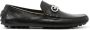 Salvatore Ferragamo Zwarte Loafers Regular Fit Geschikt voor alle temperaturen 100% leer Black Heren - Thumbnail 7