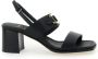 Salvatore Ferragamo Zwarte Sandalen LOW 55 Black Dames - Thumbnail 1