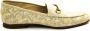 Sam Edelman Loafers van bloemenstof met lage zool Beige Dames - Thumbnail 1