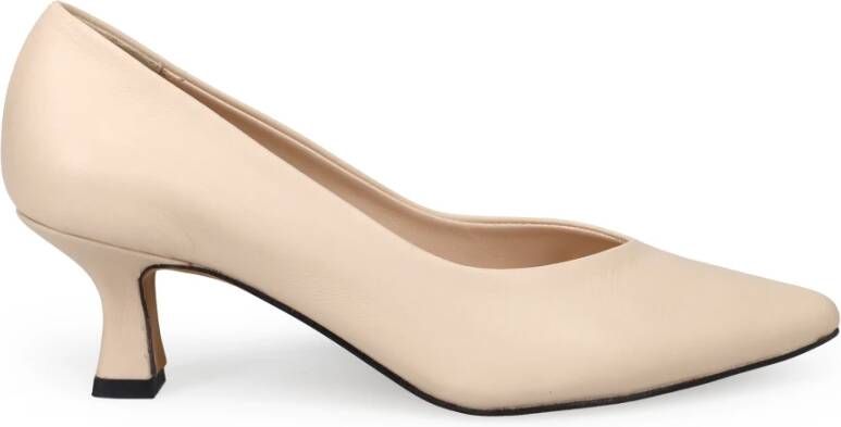 Sangiorgio Beige Hak Pumps Tijdloze Silhouet Beige Dames