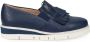 Sangiorgio Blauwe Franje Kwast Instap Sneakers Blue Dames - Thumbnail 1