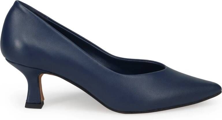 Sangiorgio Blauwe Hak Pumps voor Dagelijkse Glamour Blue Dames