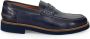 Sangiorgio Blauwe Mocassin Schoenen Blue Heren - Thumbnail 1