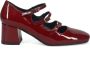 Sangiorgio Bordeaux Mary Jane Hakken Red Dames - Thumbnail 1