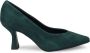 Sangiorgio Groene Suède Hak Pumps Green Dames - Thumbnail 1