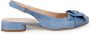 Sangiorgio Heldere Blauwe Platte Schoenen Elegante Stijl Blue Dames - Thumbnail 1