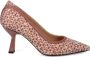 Sangiorgio Roze Geweven Stof Pumps Pink Dames - Thumbnail 1