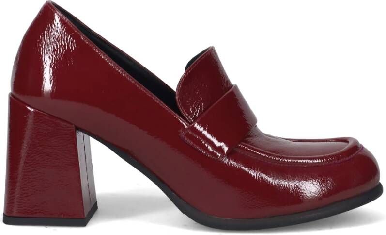 Sangiorgio Stijlvolle Rode Platte Schoenen Red Dames