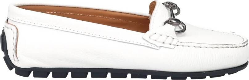 Sangiorgio Witte Mocassins Zomerstijl White Dames