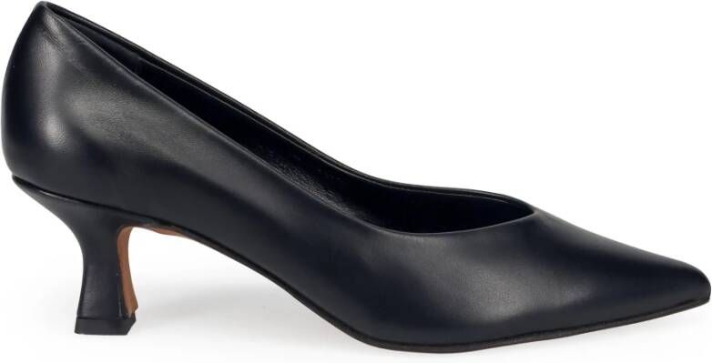 Sangiorgio Zwarte Hak Pumps Tijdloze Silhouet Black Dames